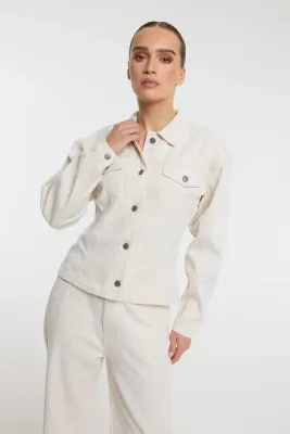 Sylda Jacket | Kit | R2603476901 | Snake denim jacket