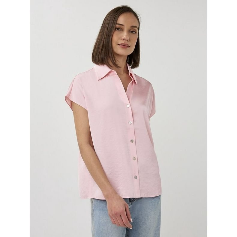 SP26.10012 | Blouse slv/lss Sateen  |Rose