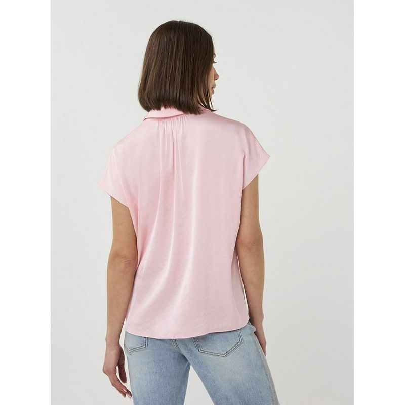SP26.10012 | Blouse slv/lss Sateen |Rose