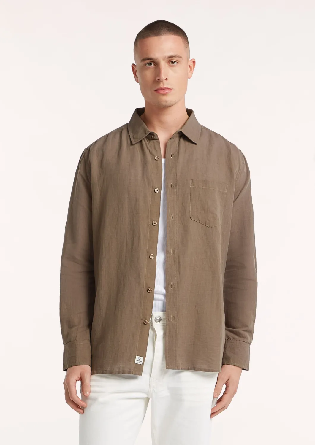 Zach Shirt | Chestnut Brown