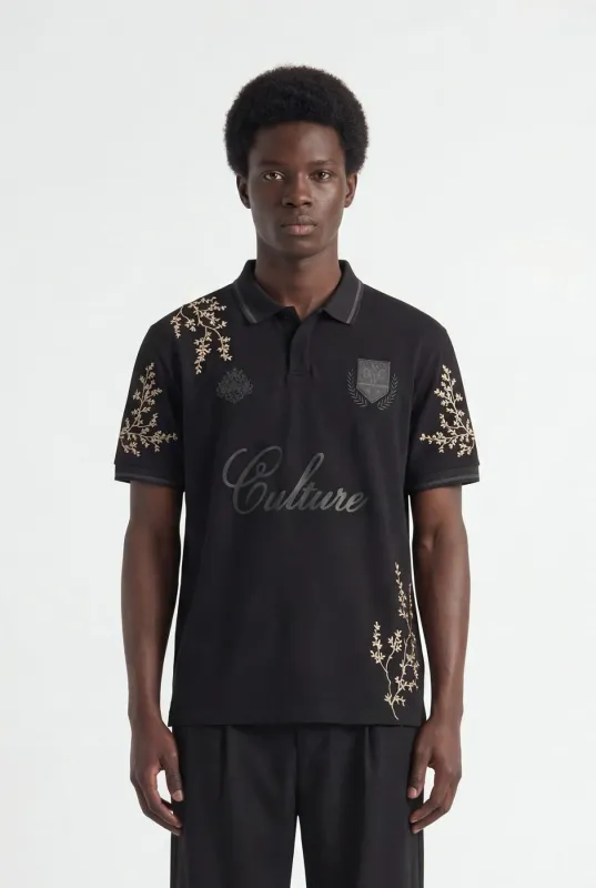 Momohana Football T-Shirt | Black