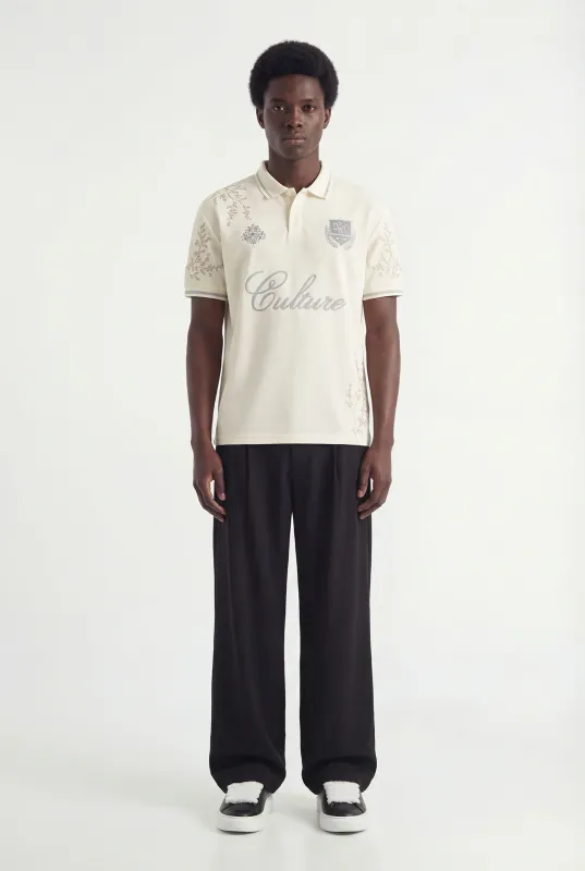 Momohana Football T-Shirt | Cream