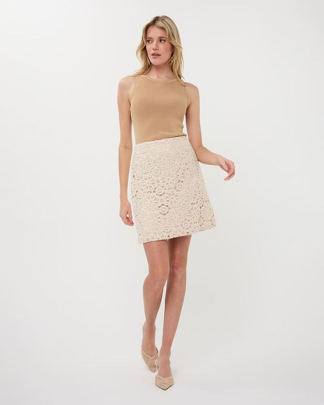 HS26.02202 | Skirt Tape Yarn Sequins | Natural