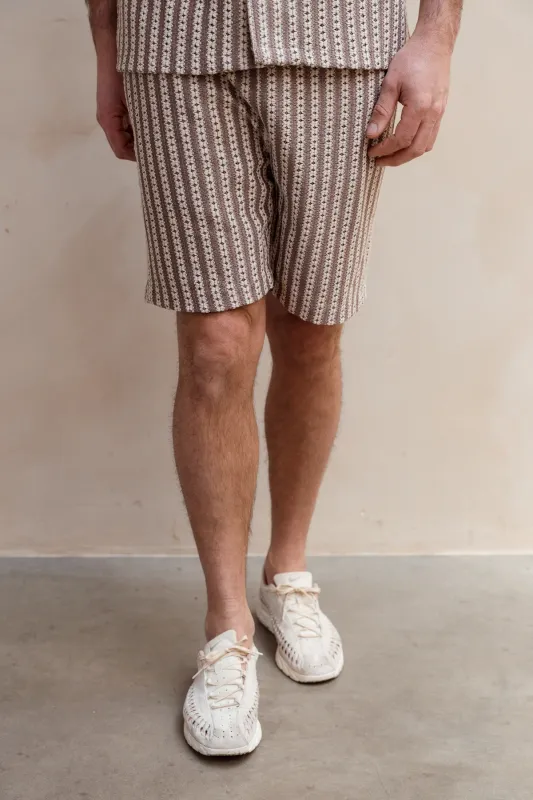 Crochet Short | Whitecap Grey
