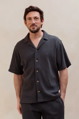 Ezra Shirt | Woodland Grey