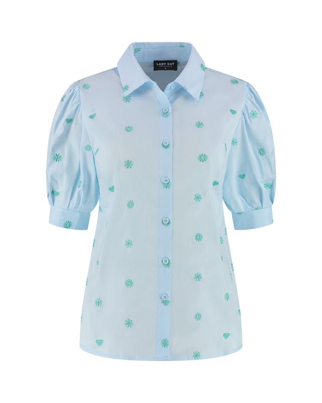 Kimmy Blouse | L30.701.3358 | Baby Blue