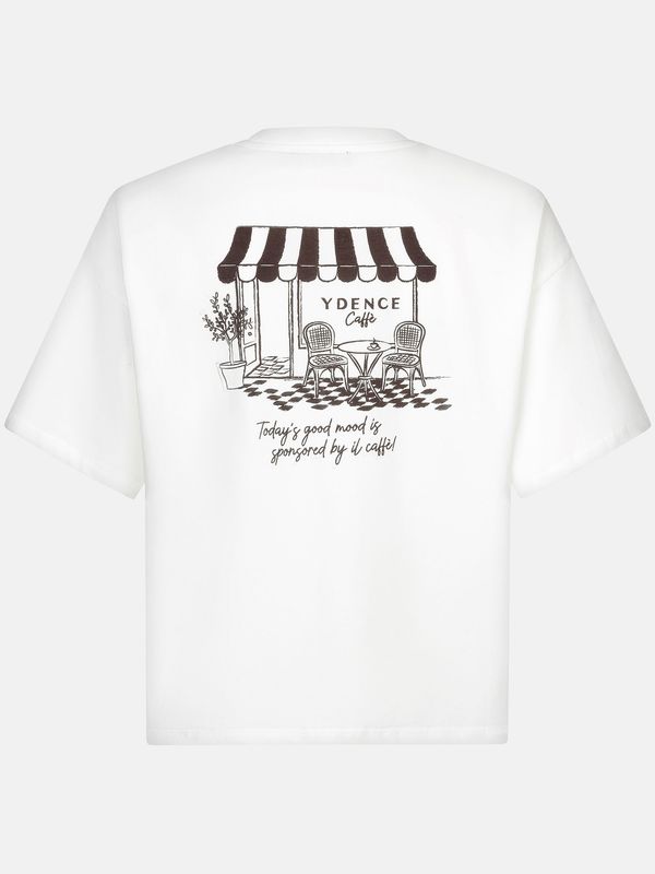 Ydence Cafe T Shirt | HSS2648 | Off White