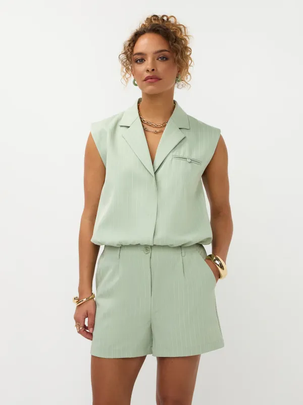 Jeanie Gilet | HSS2649 | Sage Green