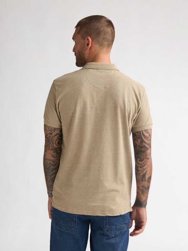M-1060-POL913 | Polo Short Sleeve | Light Tan