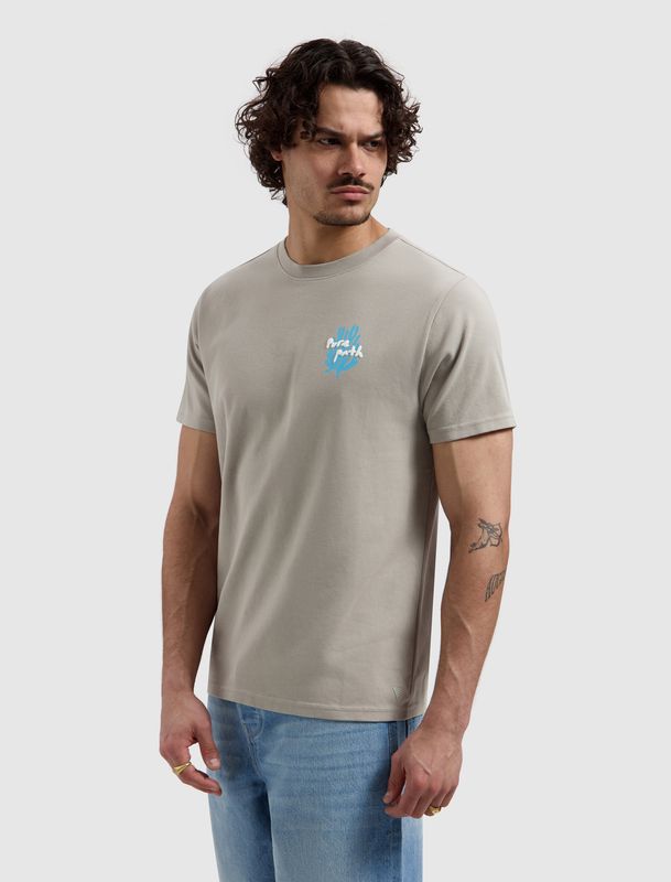 26020103 | Coral Reef T-Shirt | Taupe