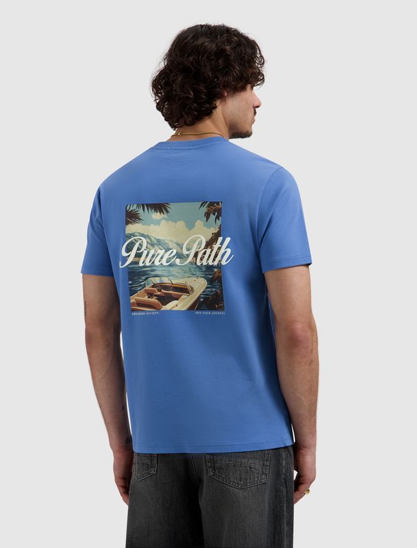 26020105 | Riva Boat T-Shirt |  Faded Cobalt