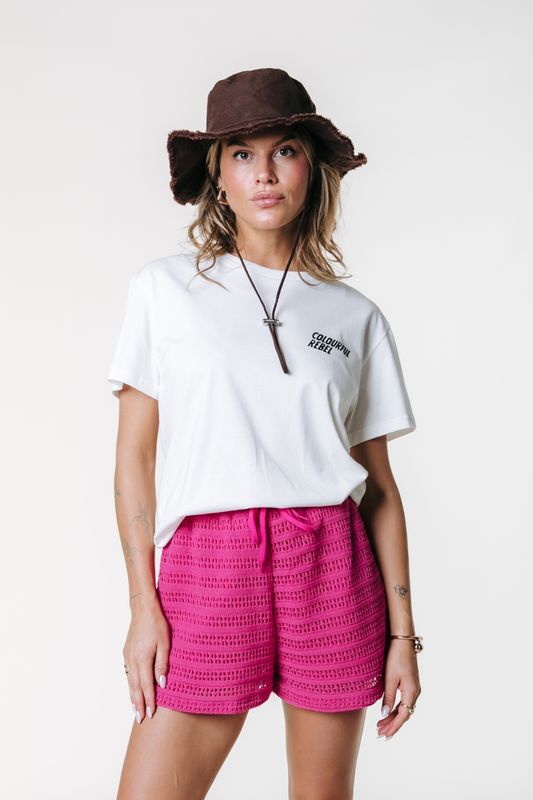 Sweet Cherry Loosefit Tee | WT117808 | Standard White