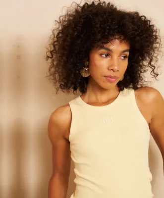 Esra Top | RF08.1 |  Butter Yellow
