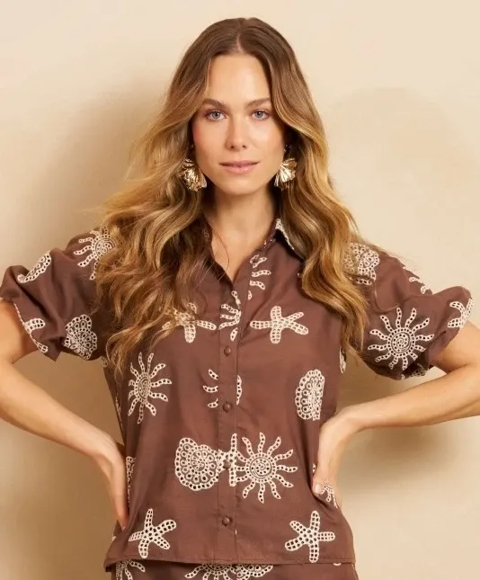 Rianne Blouse | RF42 | Brown
