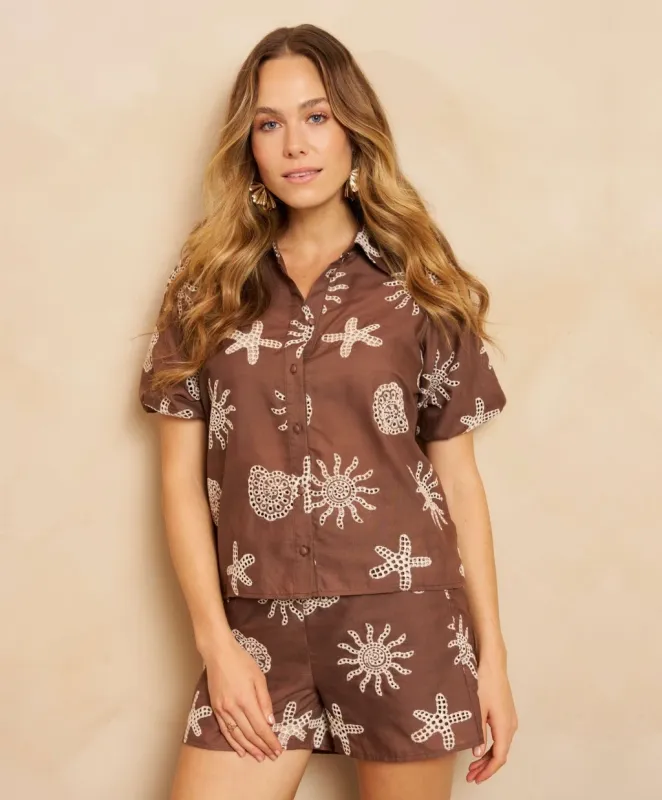 Rianne Blouse | RF42 | Brown
