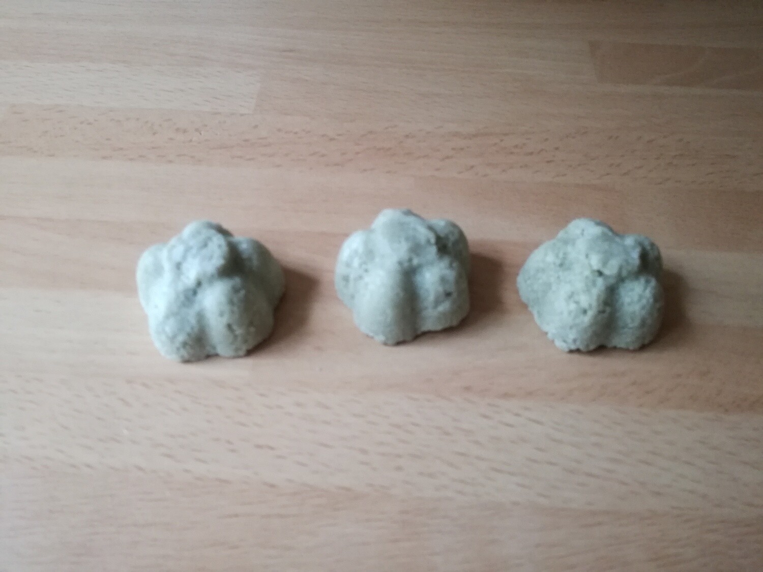 Natural Solid Shampoo for normal Hair - 3 pc - No PEG, no alcool, no plastic pack //// Shampo Solido per capelli normali  - 3 pz - Senza PEG, senza alcool, senza contenitore di plastica