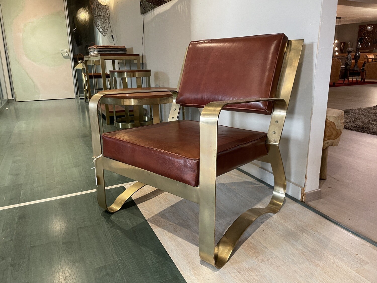 ZETEL brass met lederafwerking