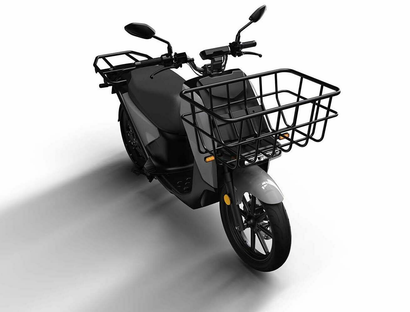 Super Soco VS1 Cargo scooter Dual battery