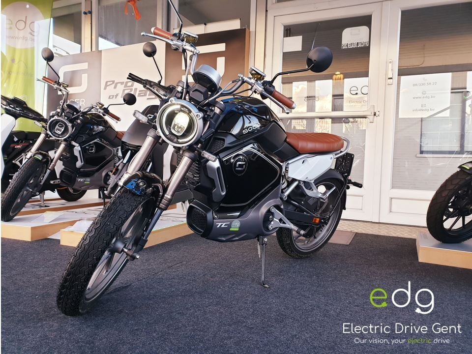 Super Soco TC black 100% Elektrisch