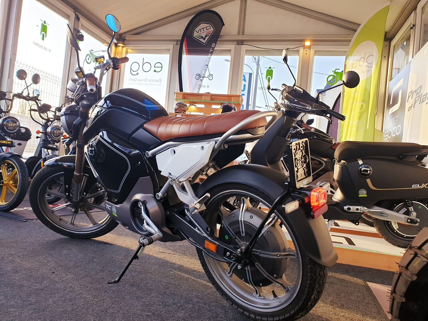 Super Soco TC black 100% Elektrisch