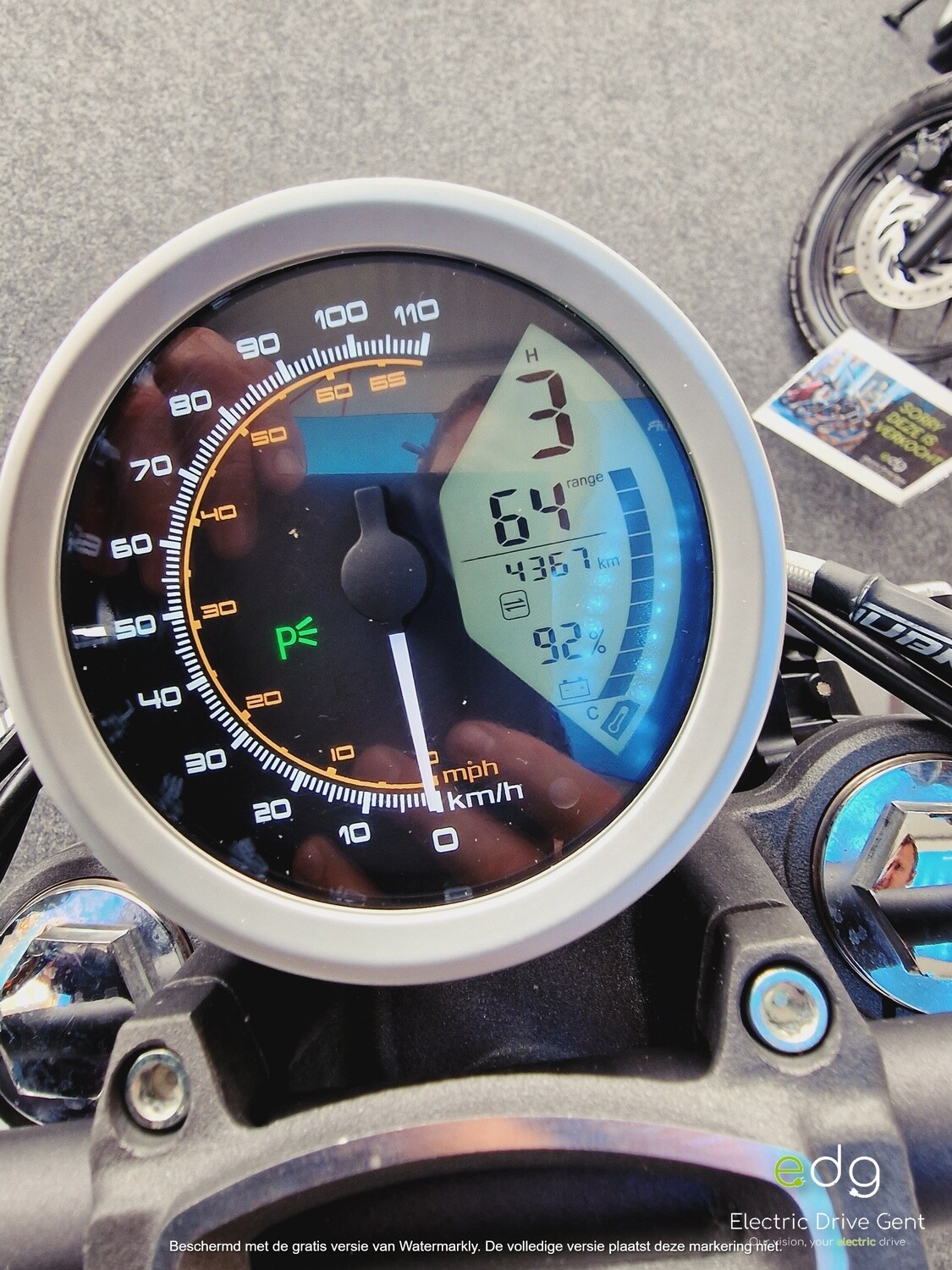 Super Soco TC Max 125CC E-Moto 100% Elektrisch