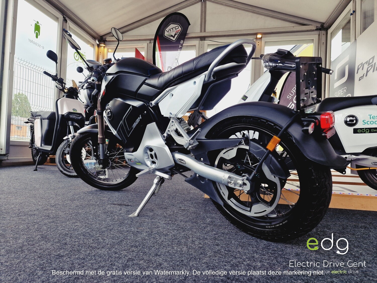 Super Soco TC Max 125CC E-Moto 100% Elektrisch