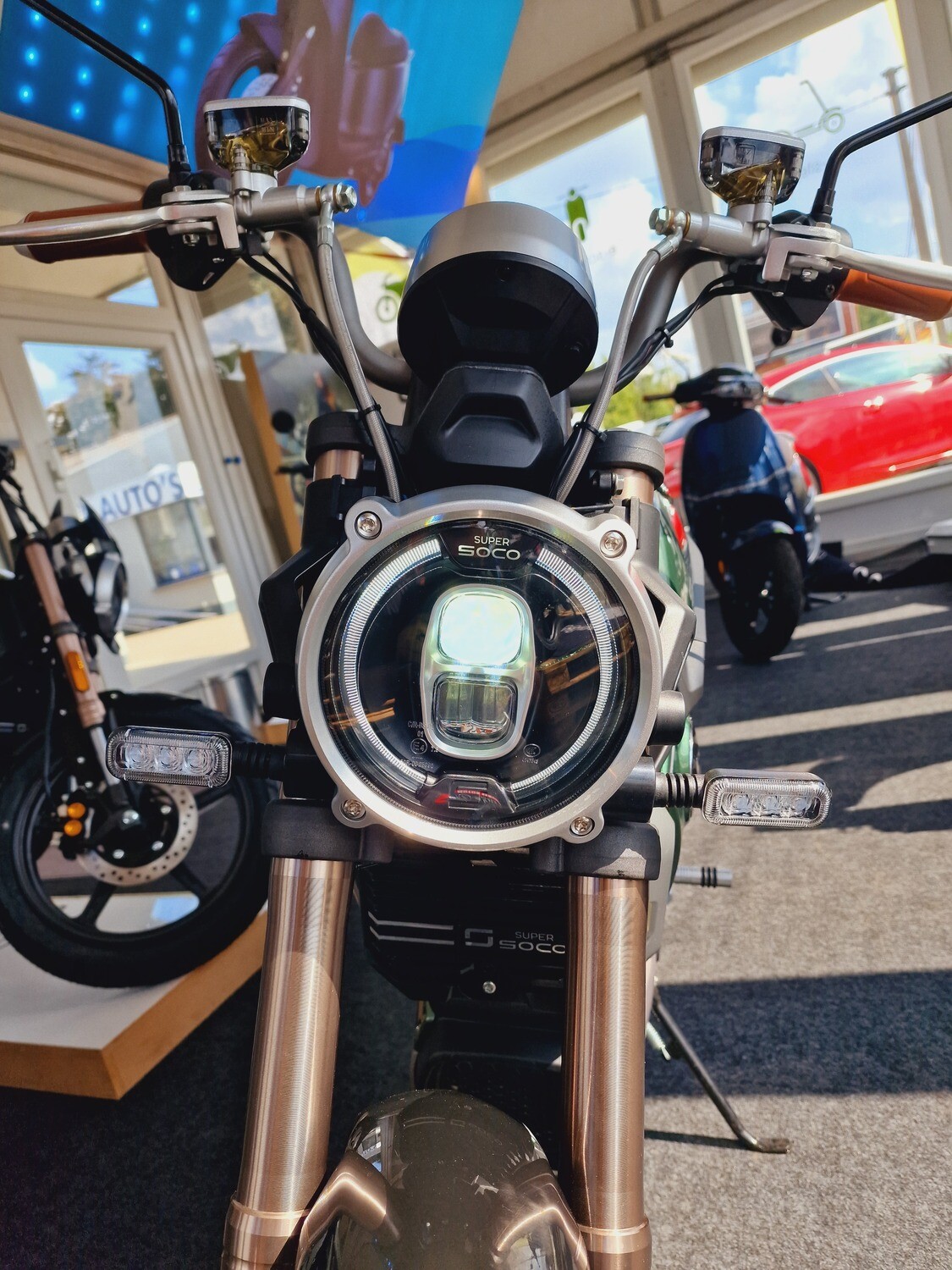 Super Soco TC met 10 KM 100% elektrisch !!! TOP DEAL