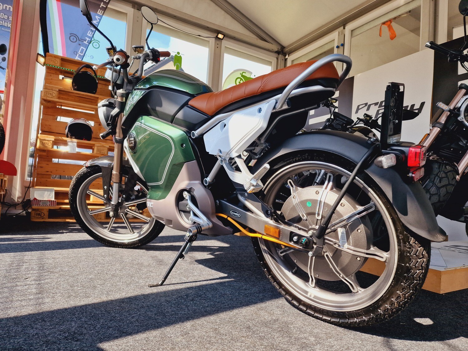 Super Soco TC met 10 KM 100% elektrisch !!! TOP DEAL
