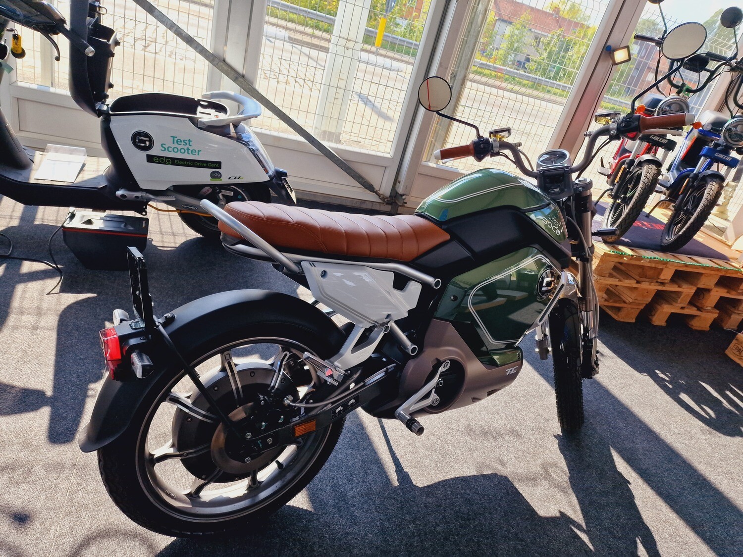 Super Soco TC met 10 KM 100% elektrisch !!! TOP DEAL