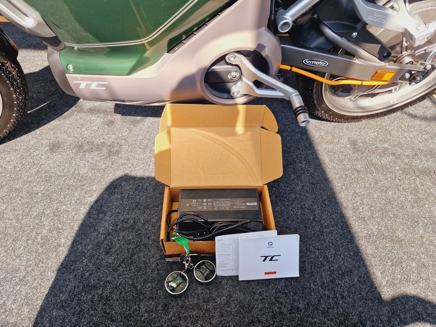 Super Soco TC met 10 KM 100% elektrisch !!! TOP DEAL