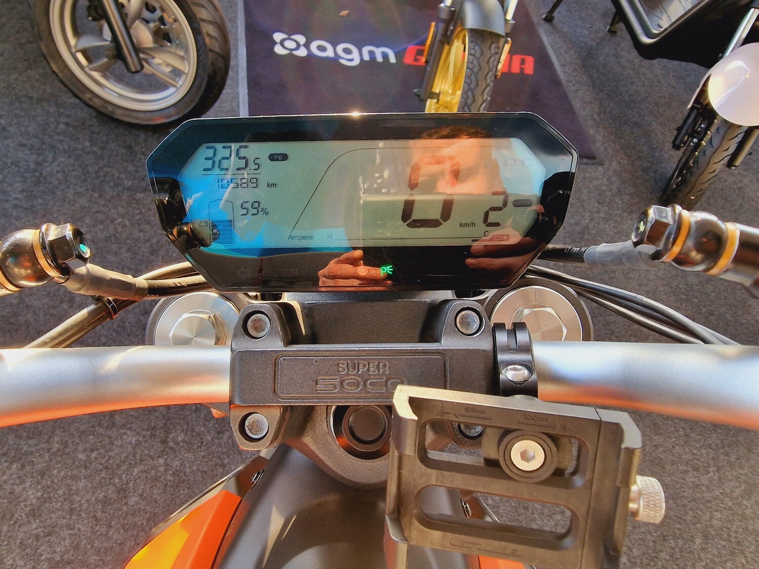 Super Soco TS 100% elektrische bromfiets KLASSE A 25Km/u