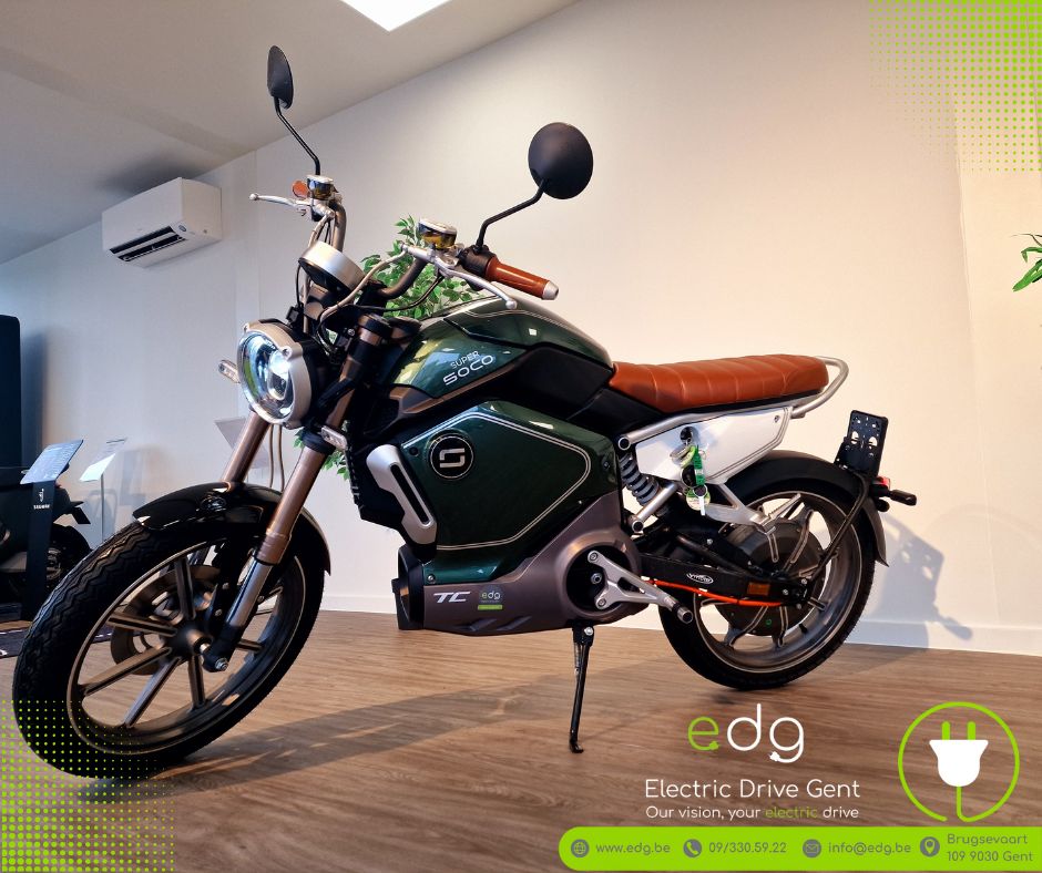 🔥 TOPDEAL Super Soco TC | Slechts 550 km! 🔥