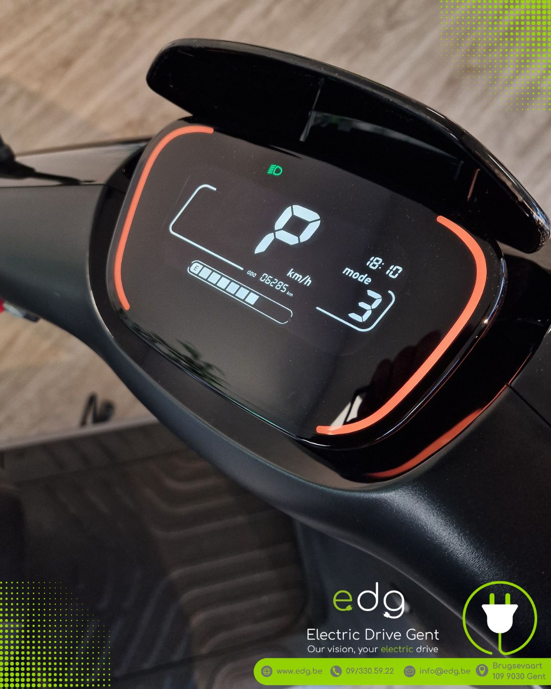 ⚡Segway E110S 2024 – 45 km/u – 6000 km – Mat Grijs ⚡Segway E110S 2024 – 45 km/u – 6000 km – Mat Grijs