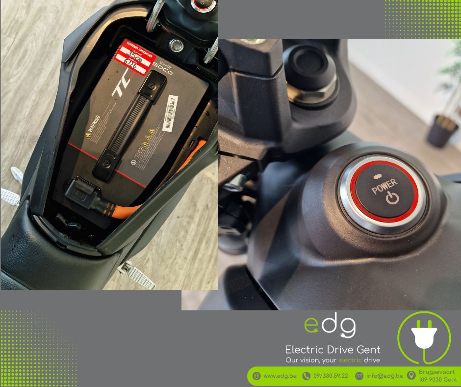 🔥 Super Soco TC Max 125cc A1/B 100% elektrisch ! 740KM ! LIKE NEW🔥 🔥 Super Soco TC Max 125cc A1/B 100% elektrisch ! 740KM ! LIKE NEW🔥