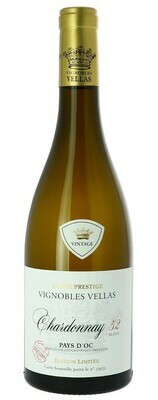 Vignobles Vellas, Pays d'Oc IGP, Chardonnay, Blend 52 - 75cl