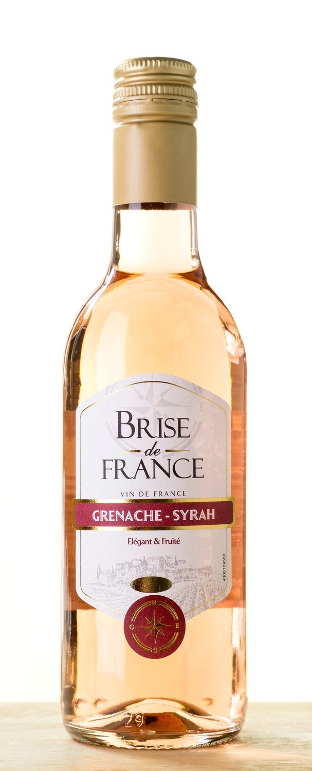 BRISE DE FRANCE VDF GRENACHE/SYRAH ROSÉ - 25cl