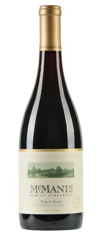 Mcmanis Family Vineyards, California PINOT NOIR - 75cl