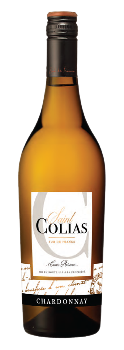 Saint COLIAS , Pays D'Oc IGP Chardonnay Cuvéee Réserve - 75cl