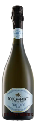 Geschenkverpakking met daarin 1 fles wit, 1 fles bubbels en een Champagnestopper