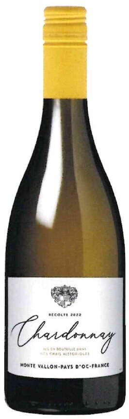 Monte Vallon Chardonnay, Igp Pays D'Oc - 75cl