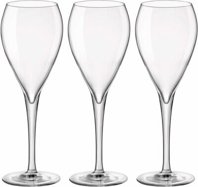 Champagneglazen - 15 cl (set van 6 glazen)