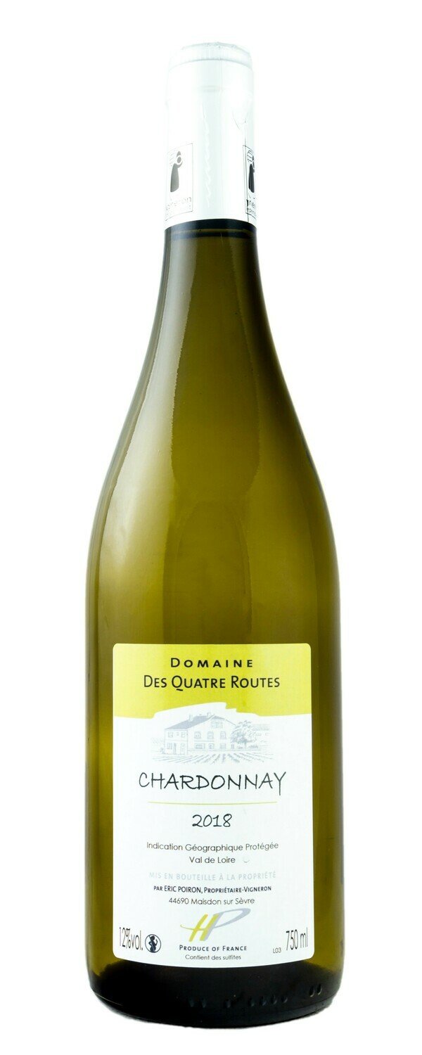 Domaine des Quatre Routes Chardonnay IGP Loire - 75cl