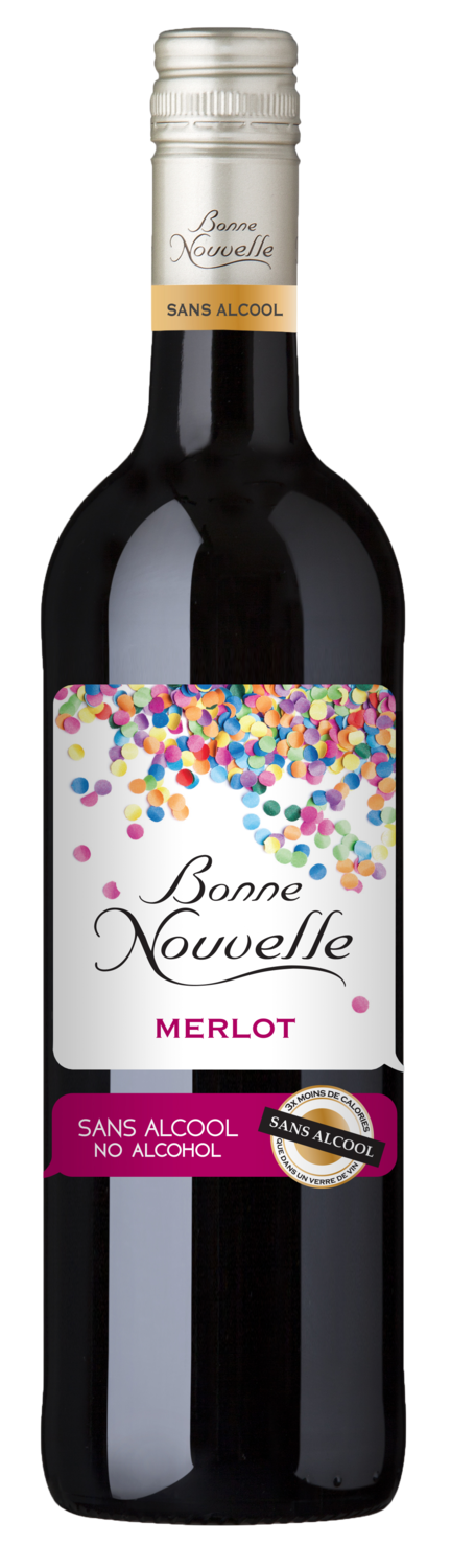 Bonne Nouvelle Merlot 0% Alcohol - 75cl