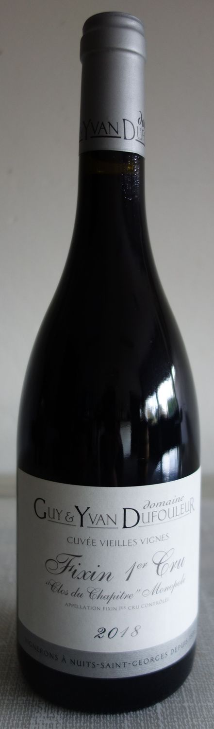Fixin "Clos du Chapitre" Monopole Premier Cru '19 - Dufouleur