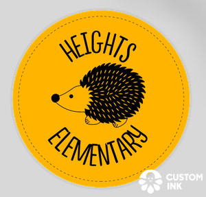Heights Stickers