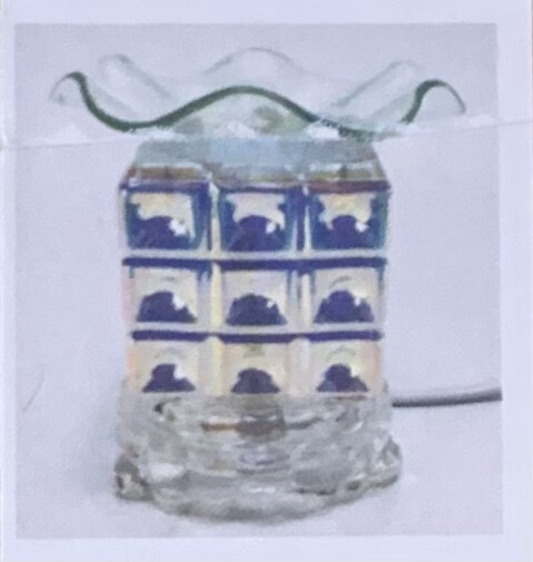 Electric ? Cube-Shaped Glass Oil Warmers: Pr