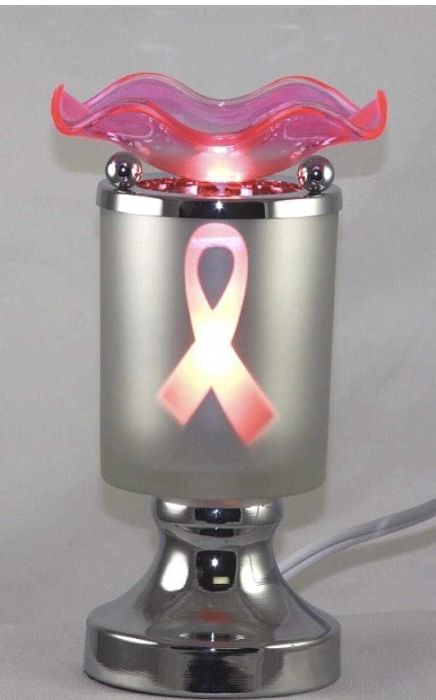 Electric ? Breast Cancer Survivor Pink Ribbon?Touch Oil Lamps