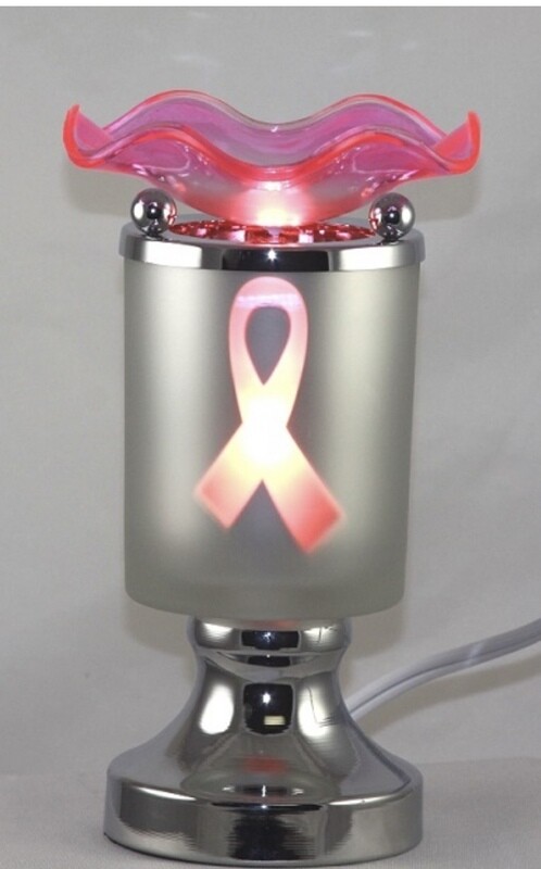 Electric ? Breast Cancer Survivor Pink Ribbon?Touch Oil Lamps