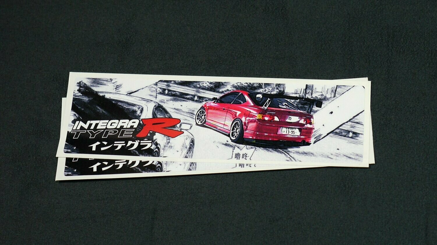 Initial D style manga slap: Integra Type R