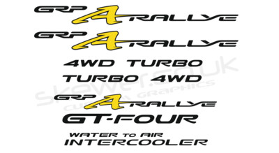 GT-Four Grp A Rallye full set